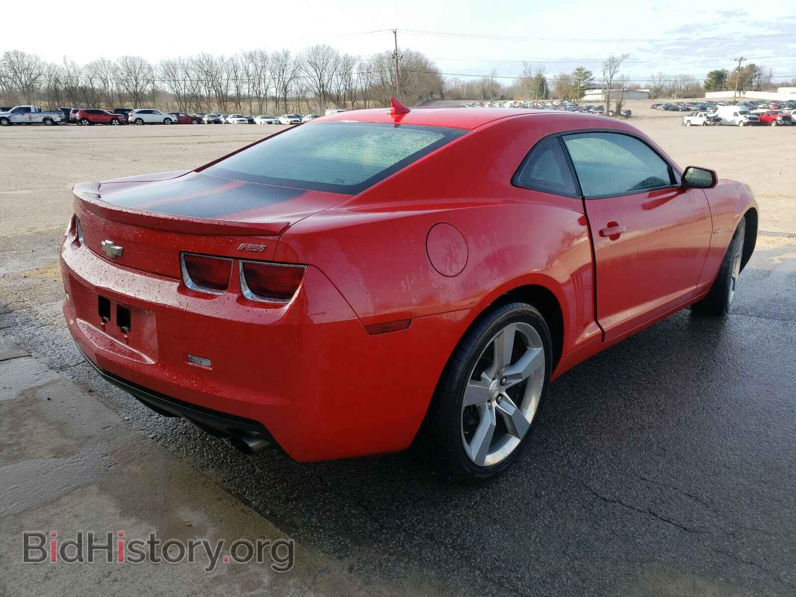 2012 CHEVROLET CAMARO - VIN: 2G1FB1E37C9148713 - Фото 4
