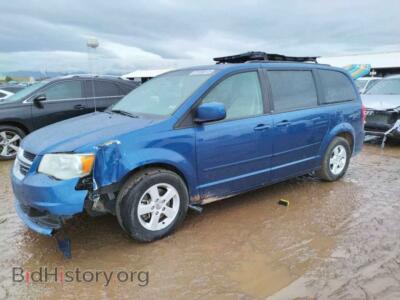 2011 Dodge CARAVAN Grand Cara, синий — VIN 2D4RN3DG0BR705491, Copart