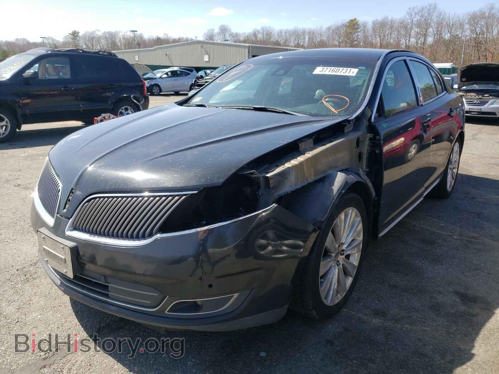 2013 LINCOLN MKS - VIN: 1LNHL9FT5DG600621 - Фото 2