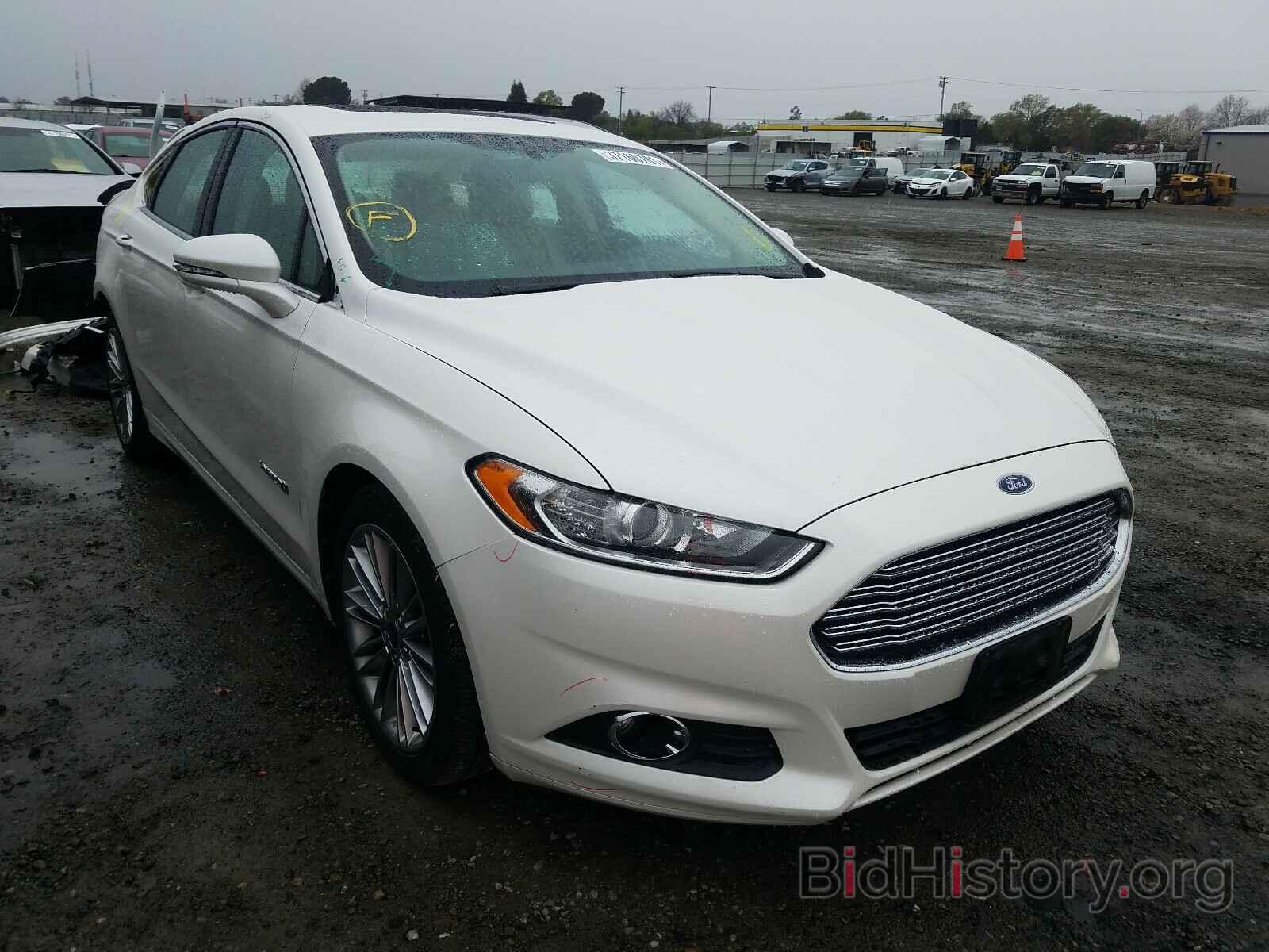 Фотография 3FA6P0LU1DR157455 - FORD FUSION 2013