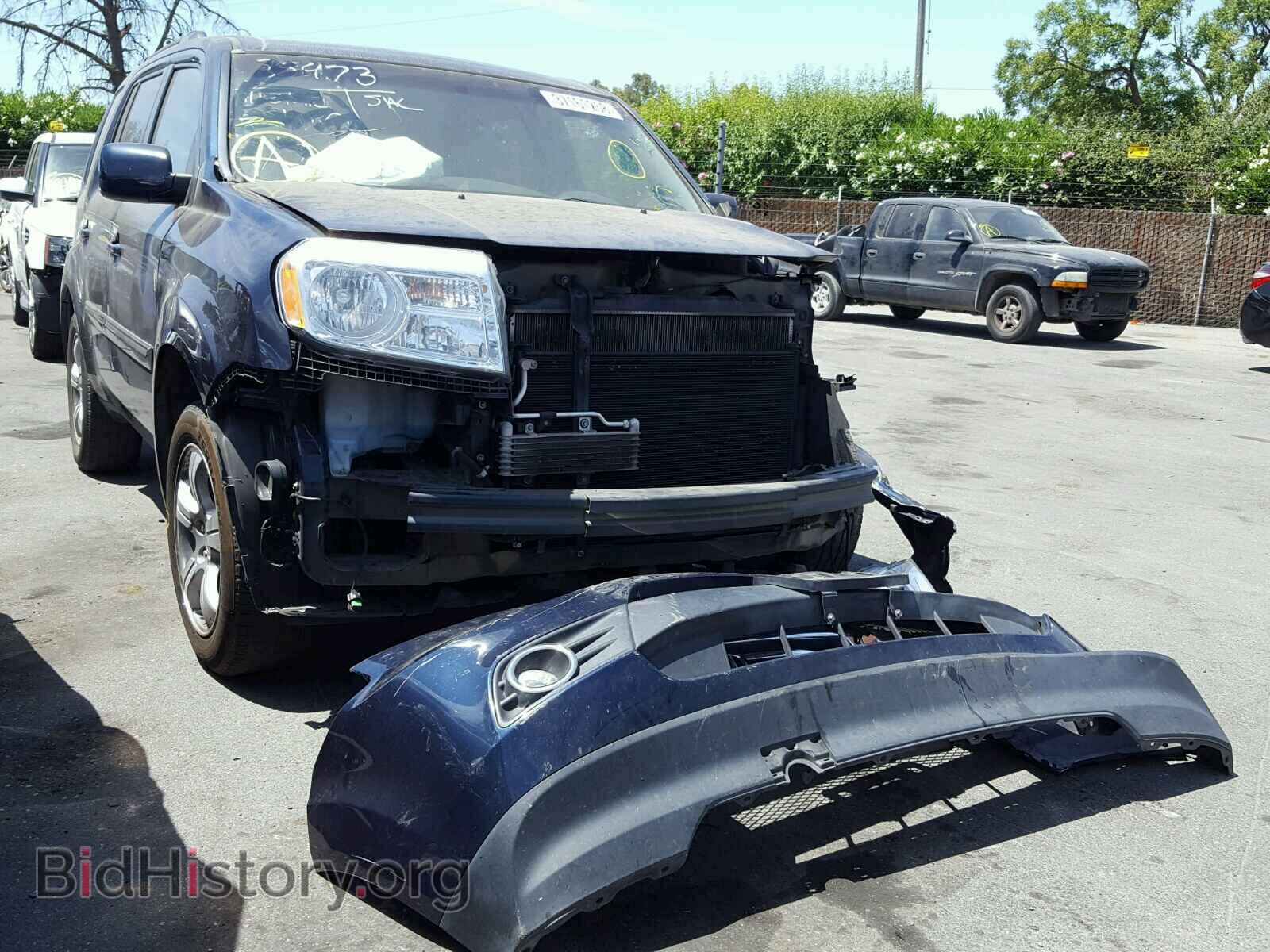 Фотография 5FNYF4H57CB076331 - HONDA PILOT 2012