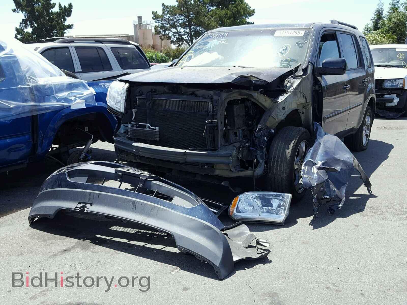 2012 HONDA PILOT - VIN: 5FNYF4H57CB076331 - Фото 2