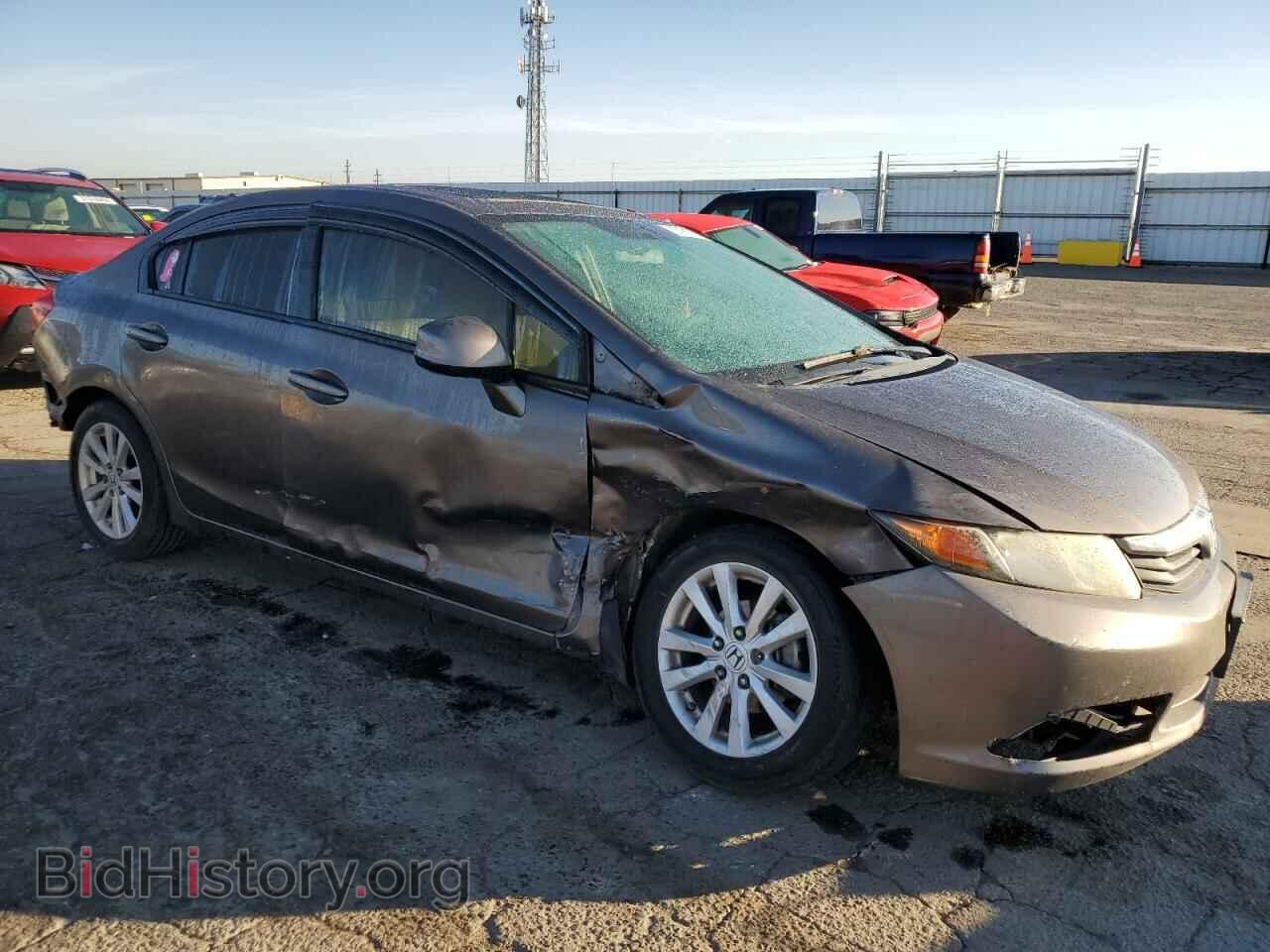 2012 HONDA CIVIC - VIN: 19XFB2F8XCE092372 - Фото 4