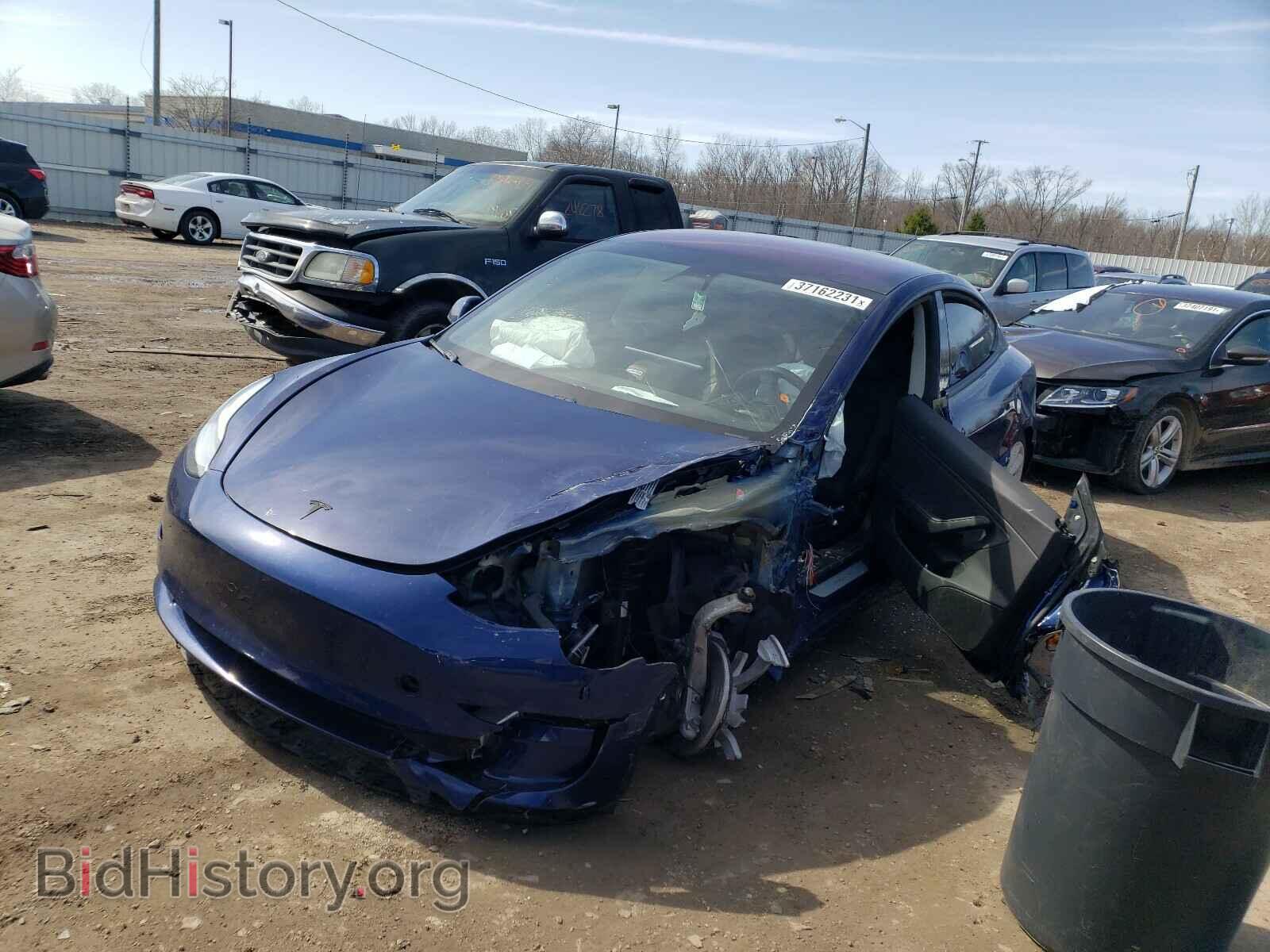 2018 TESLA MODEL 3 - VIN: 5YJ3E1EA0JF004672 - Фото 2