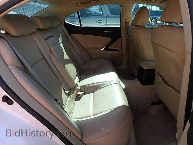 2007 LEXUS IS250 - VIN: JTHBK262472041090 - Фото 6