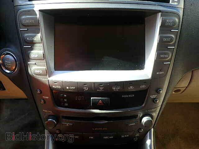 2007 LEXUS IS250 - VIN: JTHBK262472041090 - Фото 9