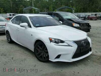 2014 Lexus IS350, white — VIN JTHBE1D24E5008512, Copart