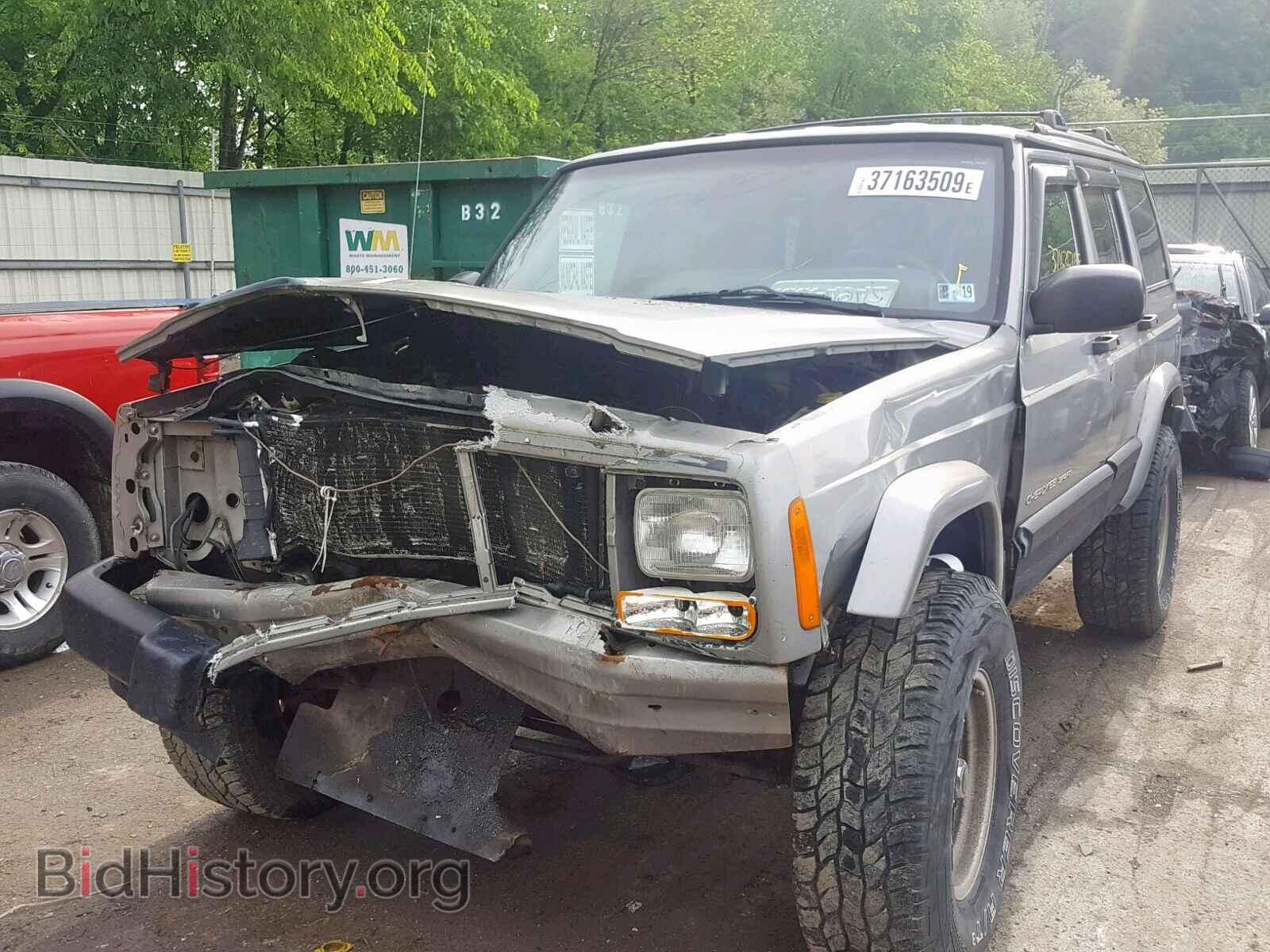 2000 JEEP CHEROKEE S - VIN: 1J4FF48S8YL215295 - Фото 2