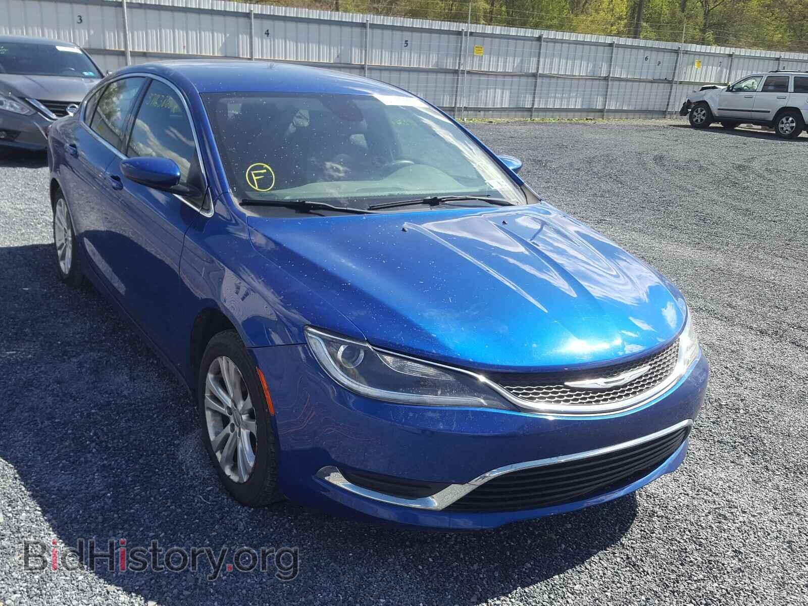 Photo 1C3CCCAB1FN715259 - CHRYSLER 200 2015