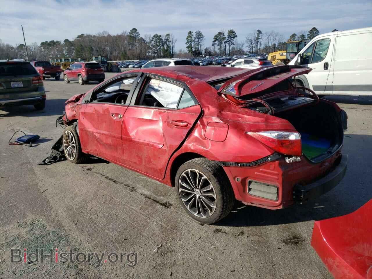 2014 TOYOTA COROLLA - VIN: 2T1BURHEXEC095990 - Фото 2