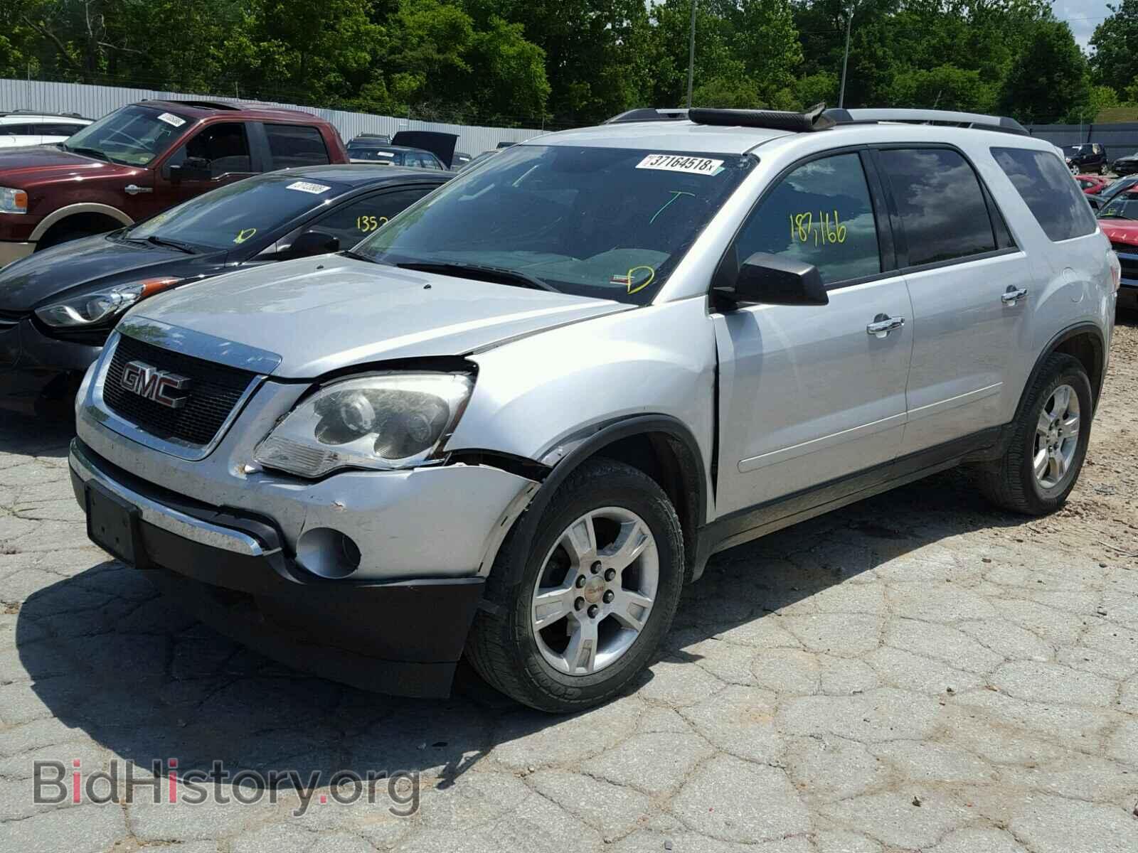 2011 GMC ACADIA SLE - VIN: 1GKKRPED8BJ289357 - Фото 2