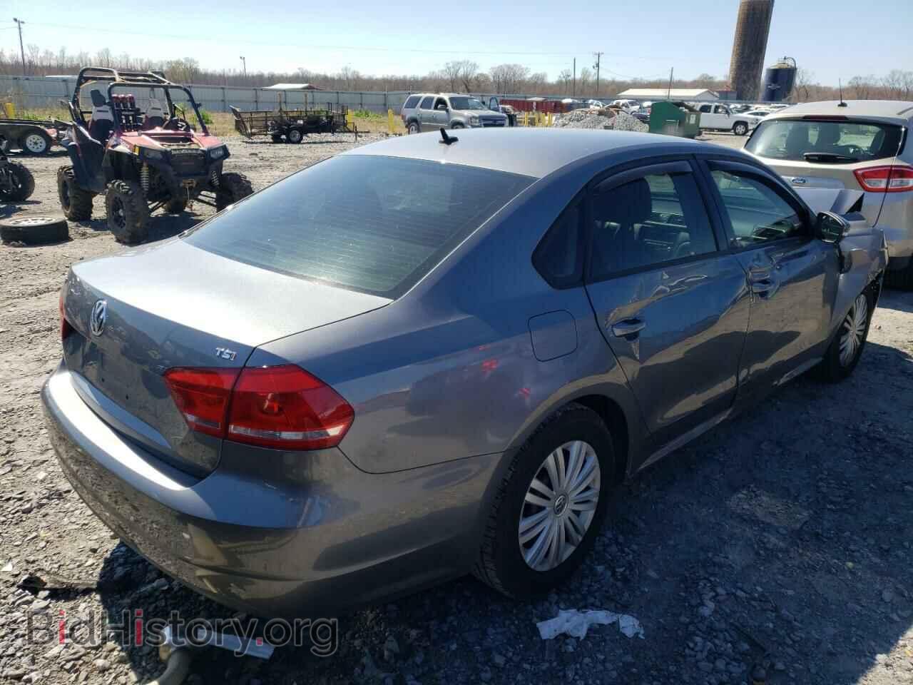 2014 VOLKSWAGEN PASSAT - VIN: 1VWAT7A32EC041052 - Фото 4
