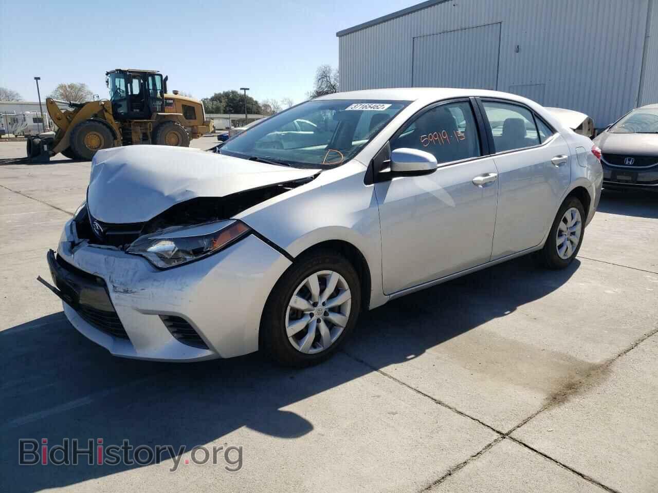 2015 TOYOTA COROLLA - VIN: 2T1BURHEXFC256422 - Фото 2