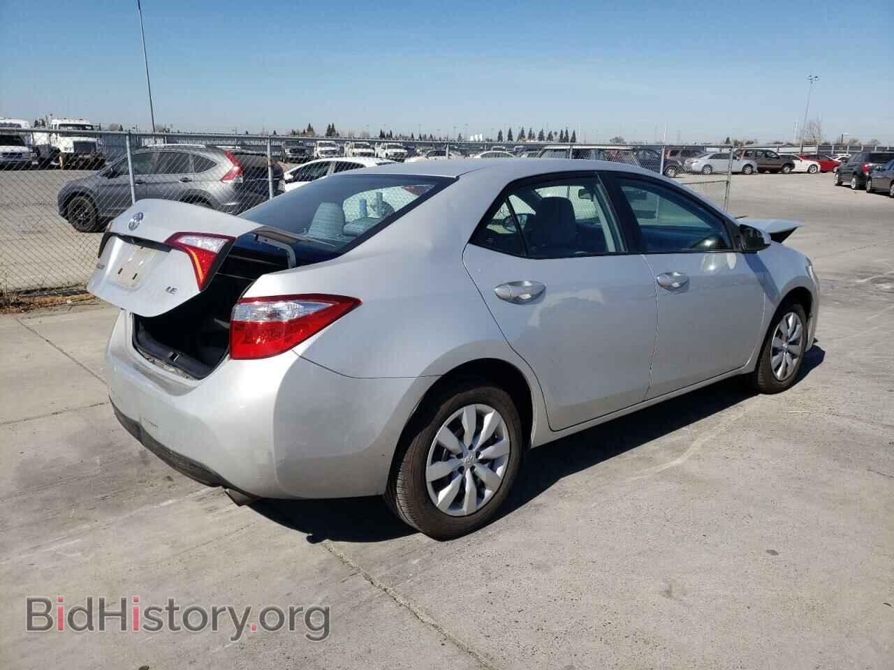 2015 TOYOTA COROLLA - VIN: 2T1BURHEXFC256422 - Фото 4