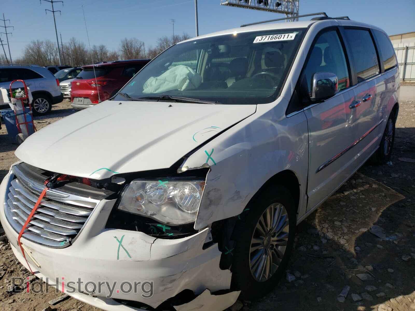 2014 CHRYSLER MINIVAN - VIN: 2C4RC1CG8ER377184 - Фото 2