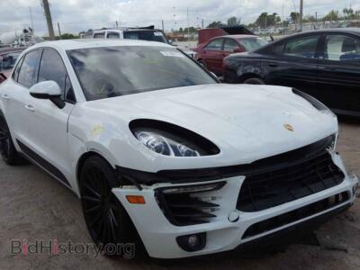 2015 Porsche MACAN Macan S, белый — VIN WP1AB2A5XFLB50434, Copart