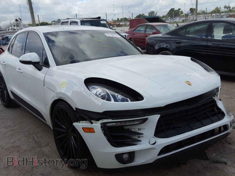 2015 Porsche MACAN Macan S (VIN WP1AB2A5XFLB50434) — фото 1 из 10, Copart, повреждение: передняя часть
