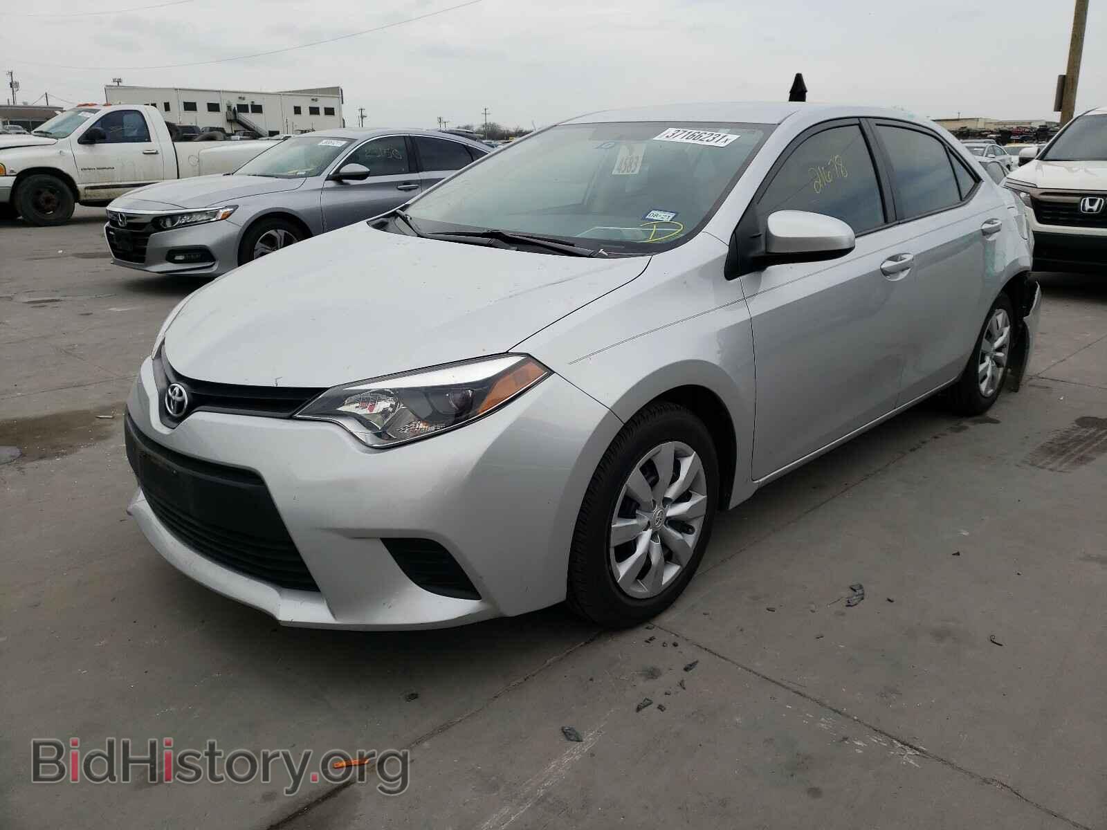 2014 TOYOTA COROLLA - VIN: 5YFBURHEXEP174561 - Фото 2