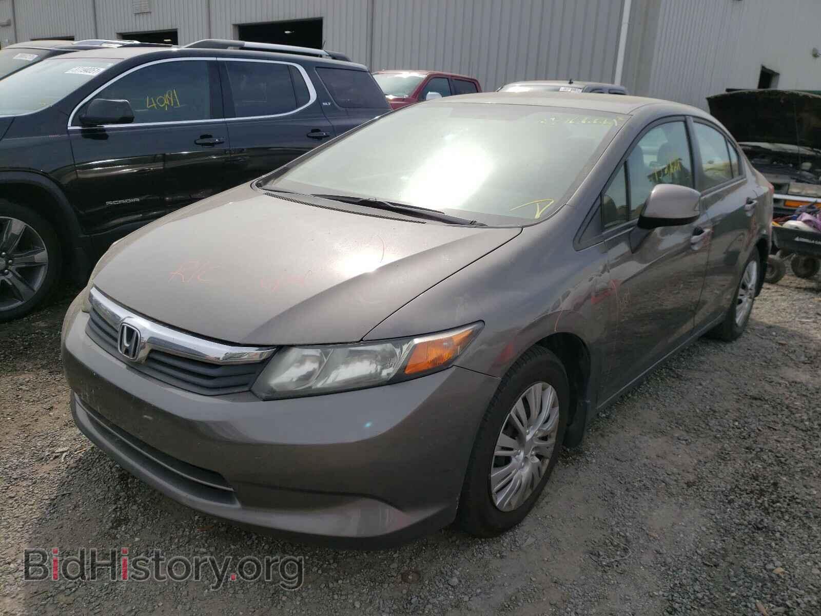 2012 HONDA CIVIC - VIN: 19XFB2F56CE100876 - Фото 2