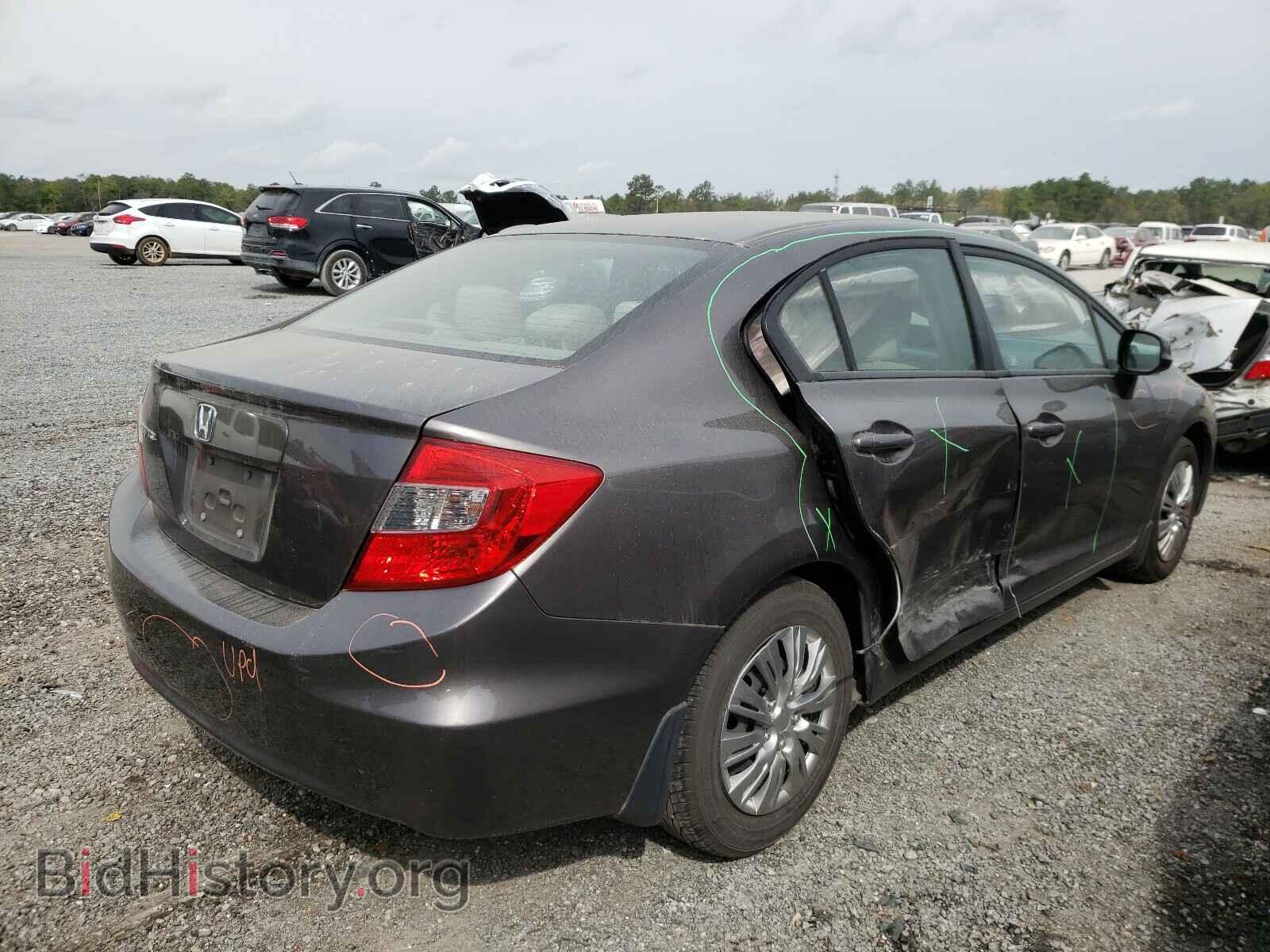 2012 HONDA CIVIC - VIN: 19XFB2F56CE100876 - Фото 4