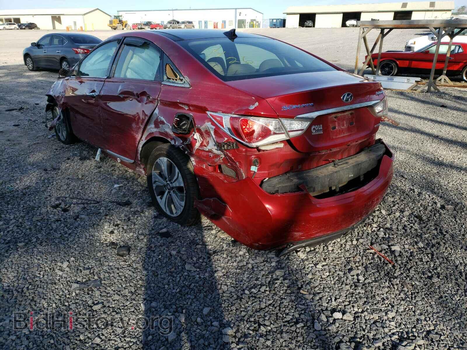2014 HYUNDAI SONATA - VIN: KMHEC4A43EA106185 - Фото 3
