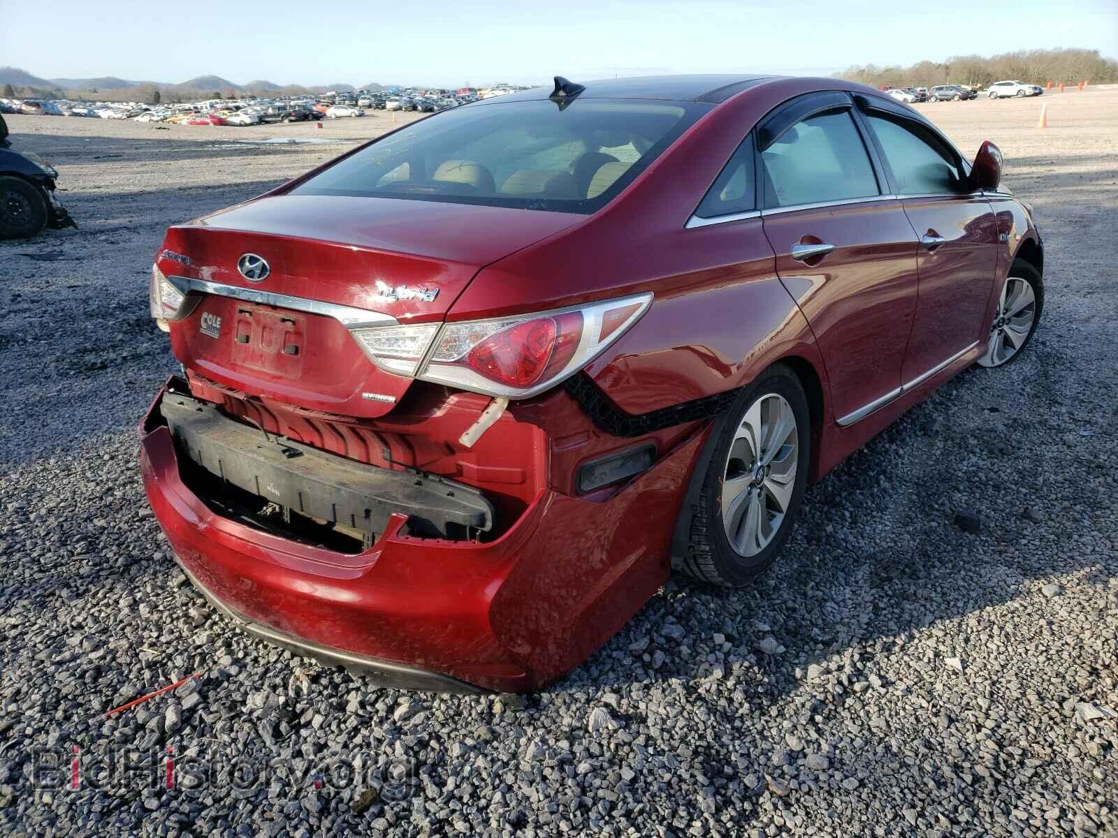 2014 HYUNDAI SONATA - VIN: KMHEC4A43EA106185 - Фото 4
