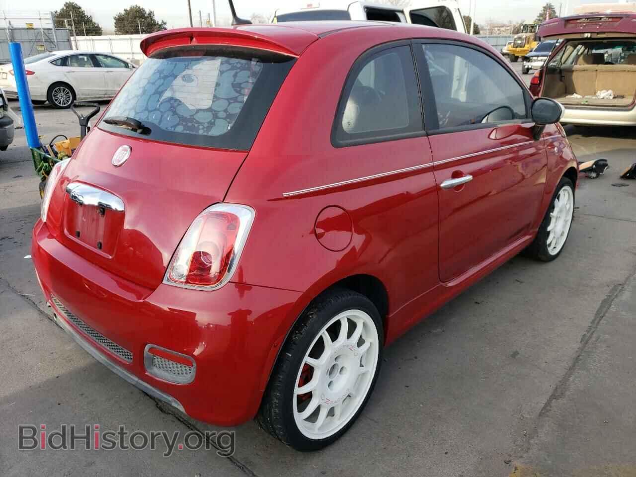 2012 FIAT 500 - VIN: 3C3CFFBR0CT209891 - Фото 3