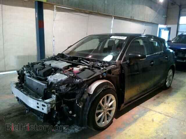 2012 LEXUS CT 200 - VIN: JTHKD5BH7C2100262 - Фото 2