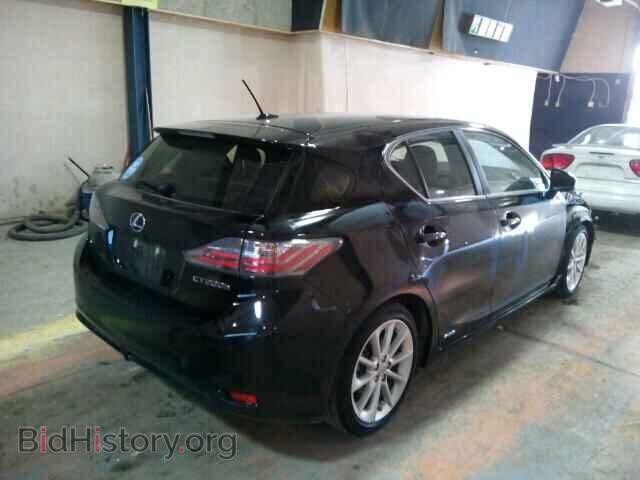 2012 LEXUS CT 200 - VIN: JTHKD5BH7C2100262 - Фото 4
