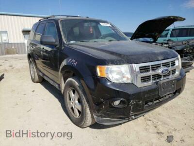2010 Ford ESCAPE ESCAPE XLT, black — VIN 1FMCU9D72AKD41592, Copart