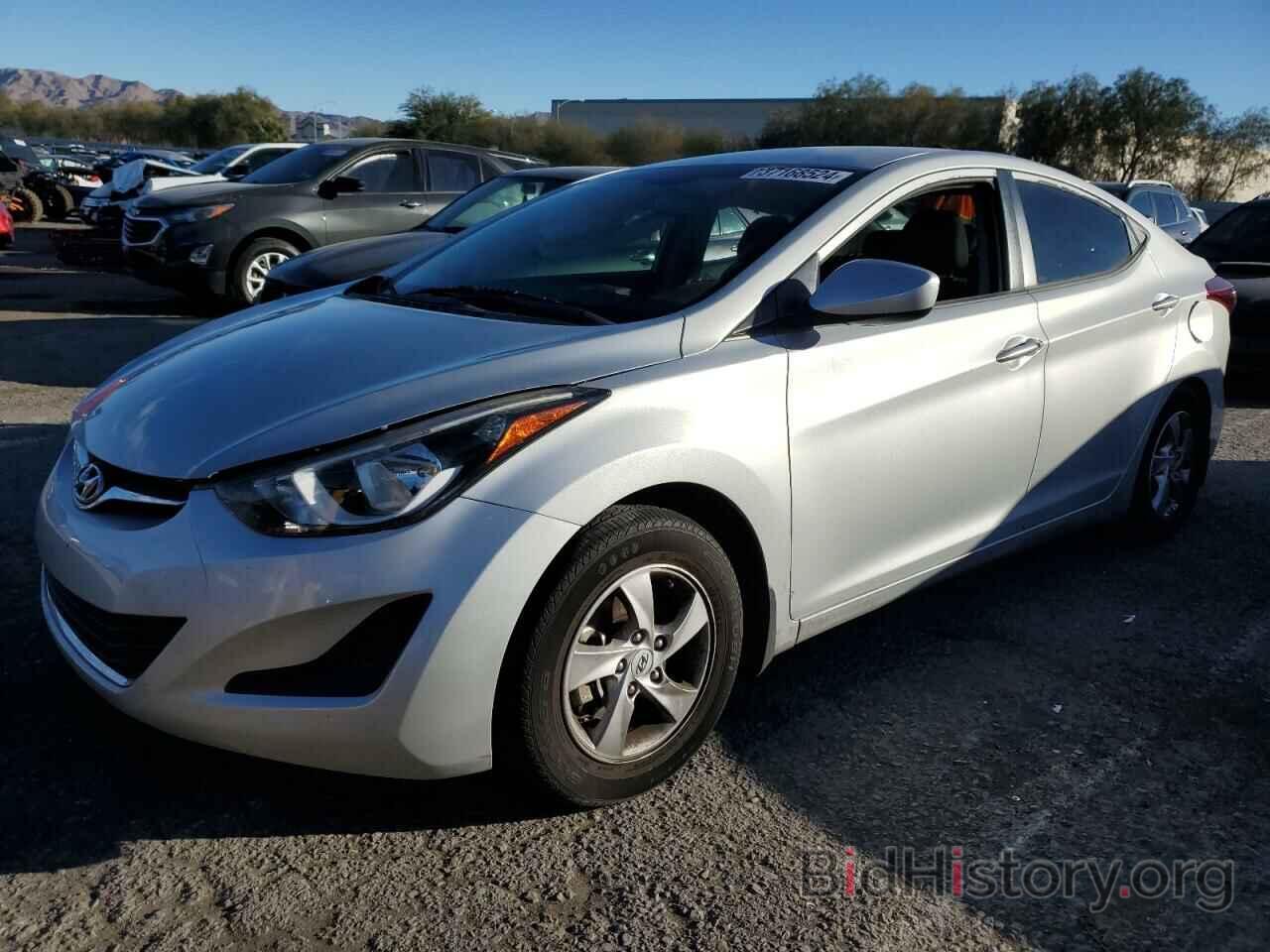 Photo KMHDH4AE2EU163420 - HYUNDAI ELANTRA 2014