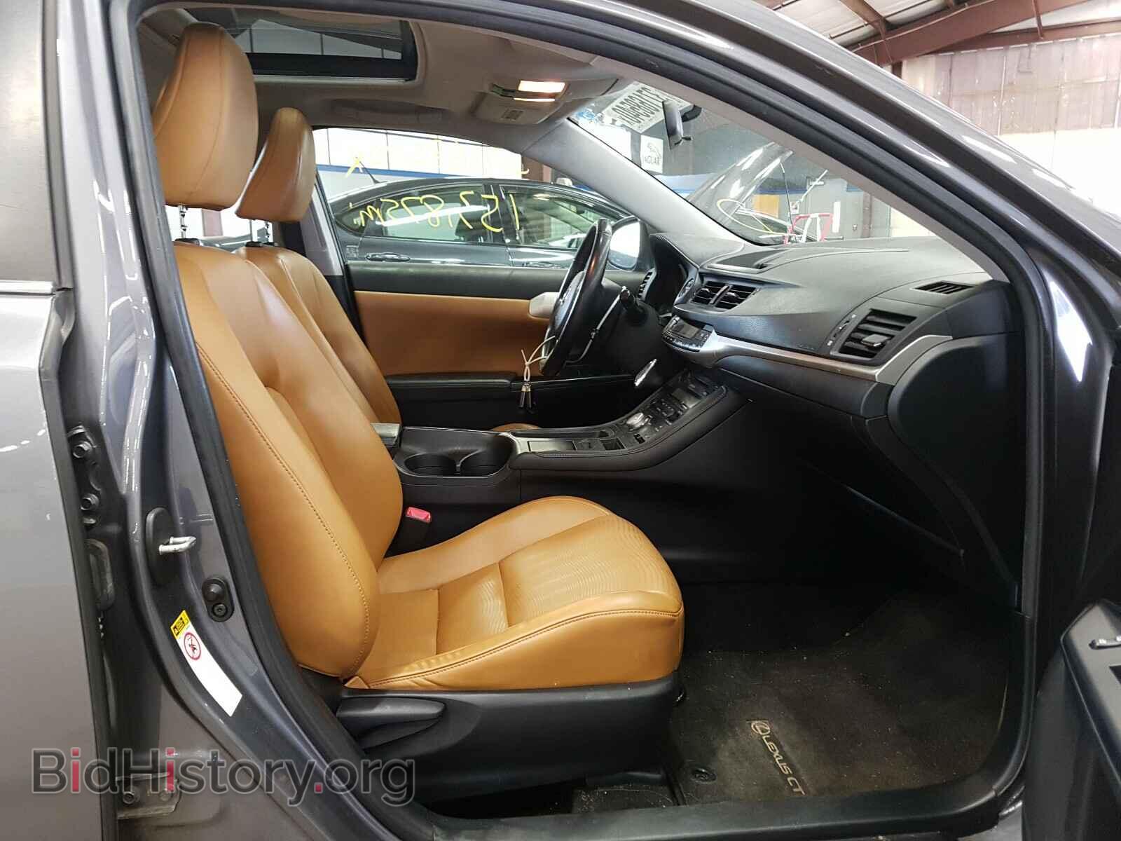 2012 LEXUS CT 200 - VIN: JTHKD5BHXC2079245 - Фото 5