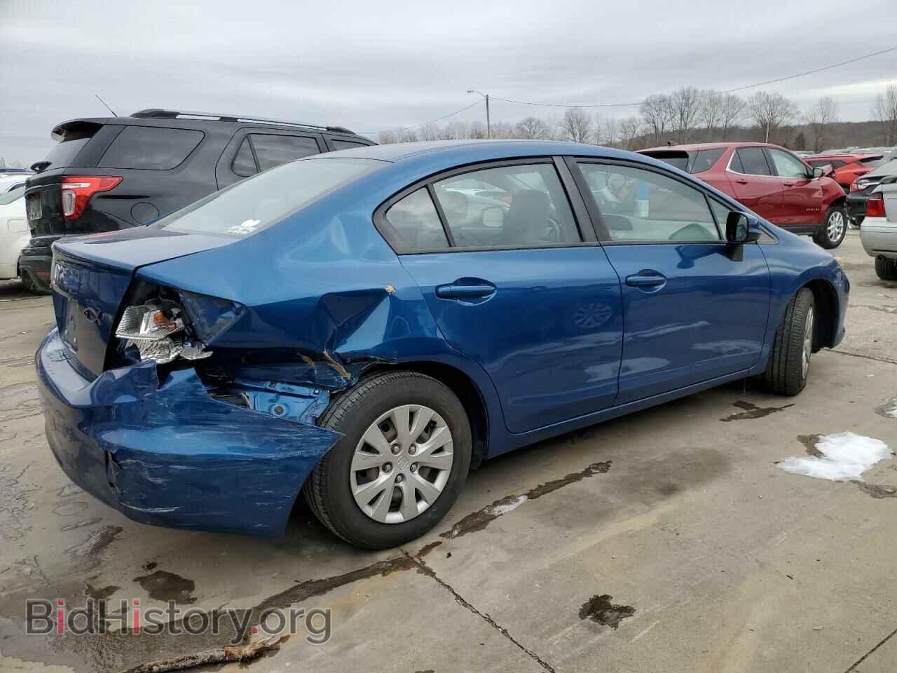 2012 HONDA CIVIC - VIN: 2HGFB2F51CH537108 - Фото 3