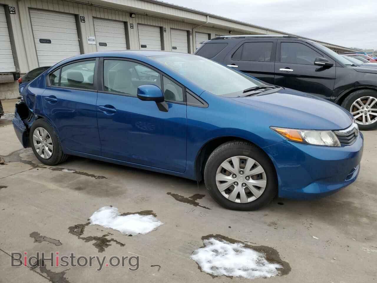 2012 HONDA CIVIC - VIN: 2HGFB2F51CH537108 - Фото 4