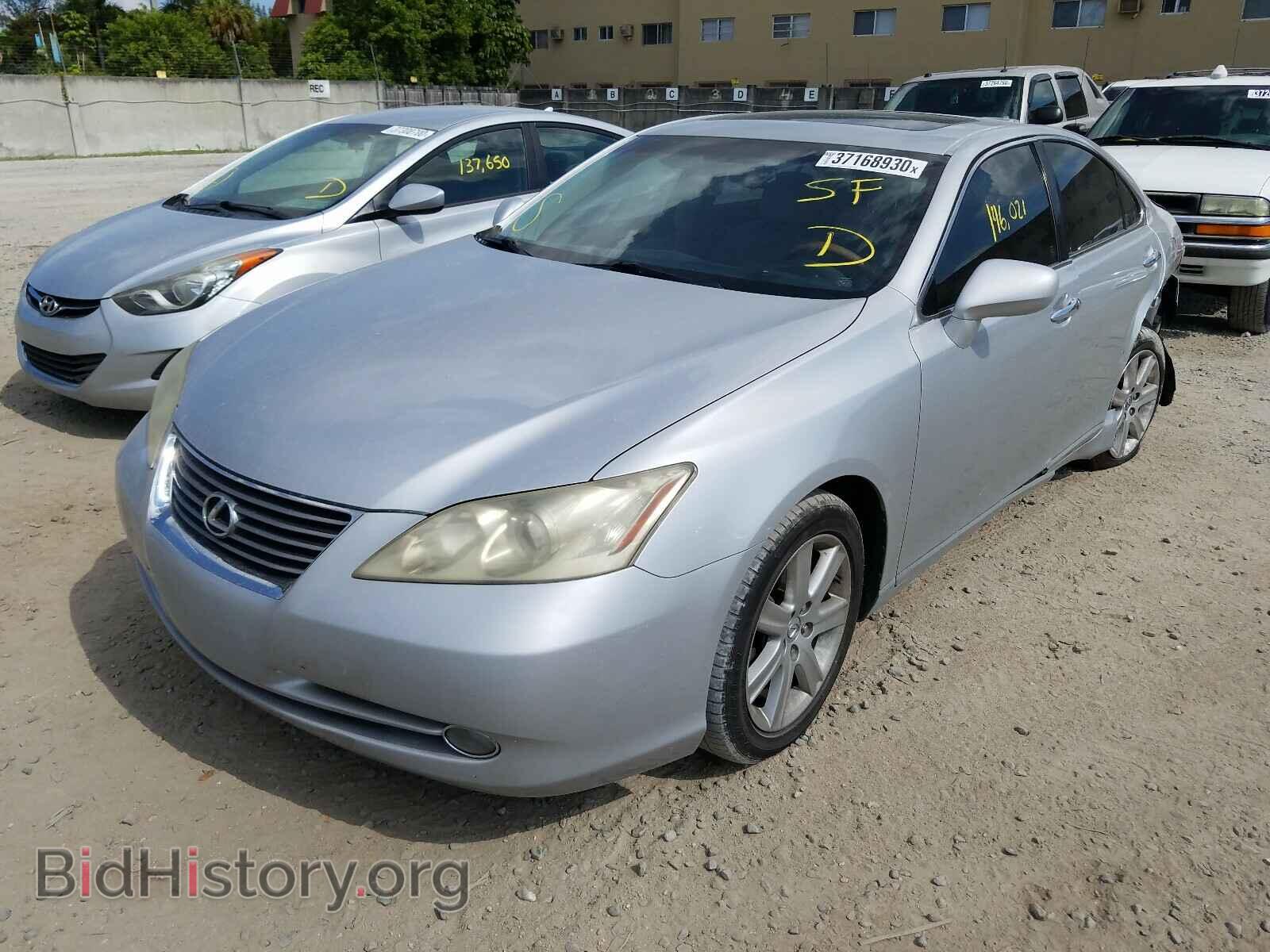 2009 LEXUS ES350 - VIN: JTHBJ46G492325736 - Фото 2