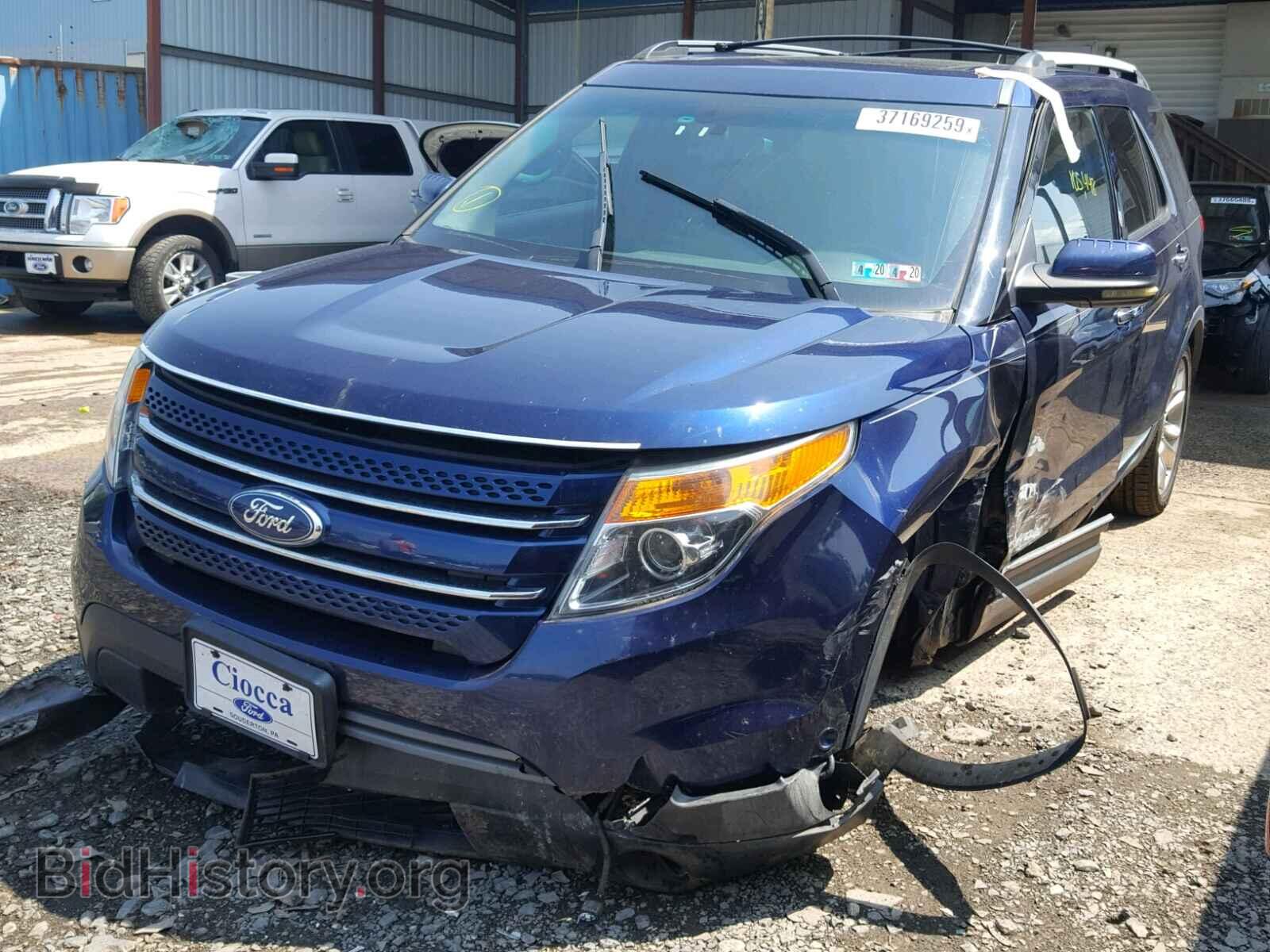 2011 FORD EXPLORER L - VIN: 1FMHK8F88BGA40504 - Фото 2