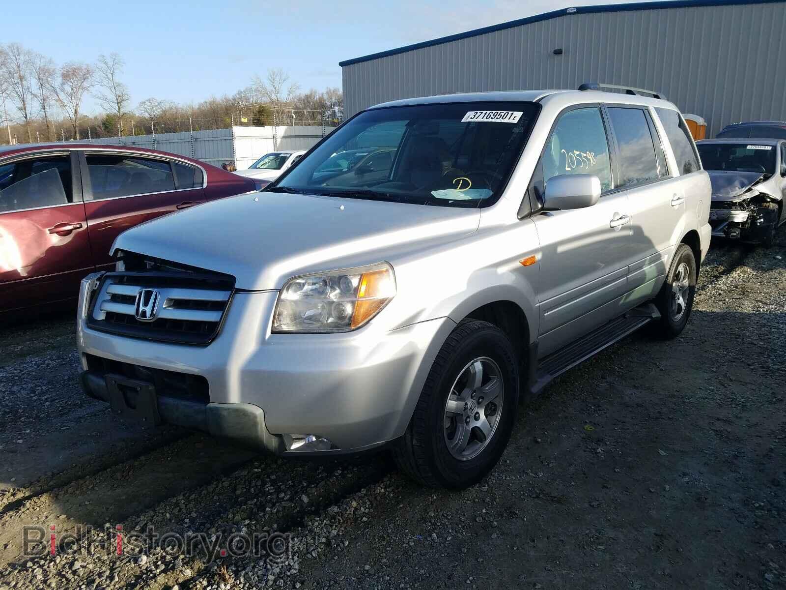 2007 HONDA PILOT - VIN: 5FNYF28697B005215 - Фото 2