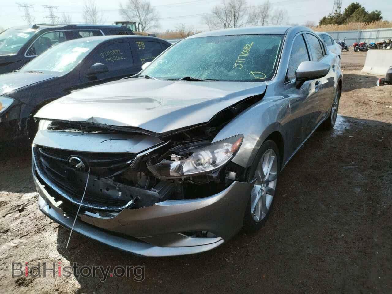 2014 MAZDA 6 - VIN: JM1GJ1V61E1156189 - Фото 2
