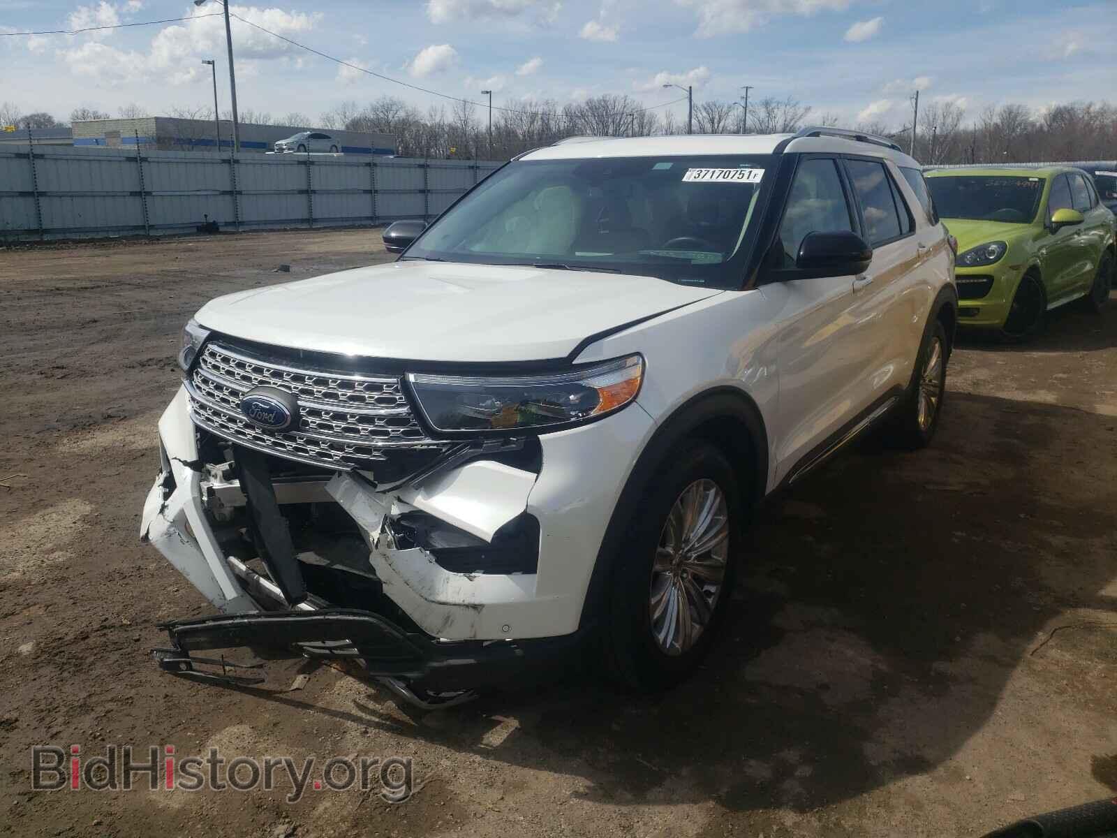 2020 FORD EXPLORER - VIN: 1FMSK7FH2LGA13073 - Фото 2