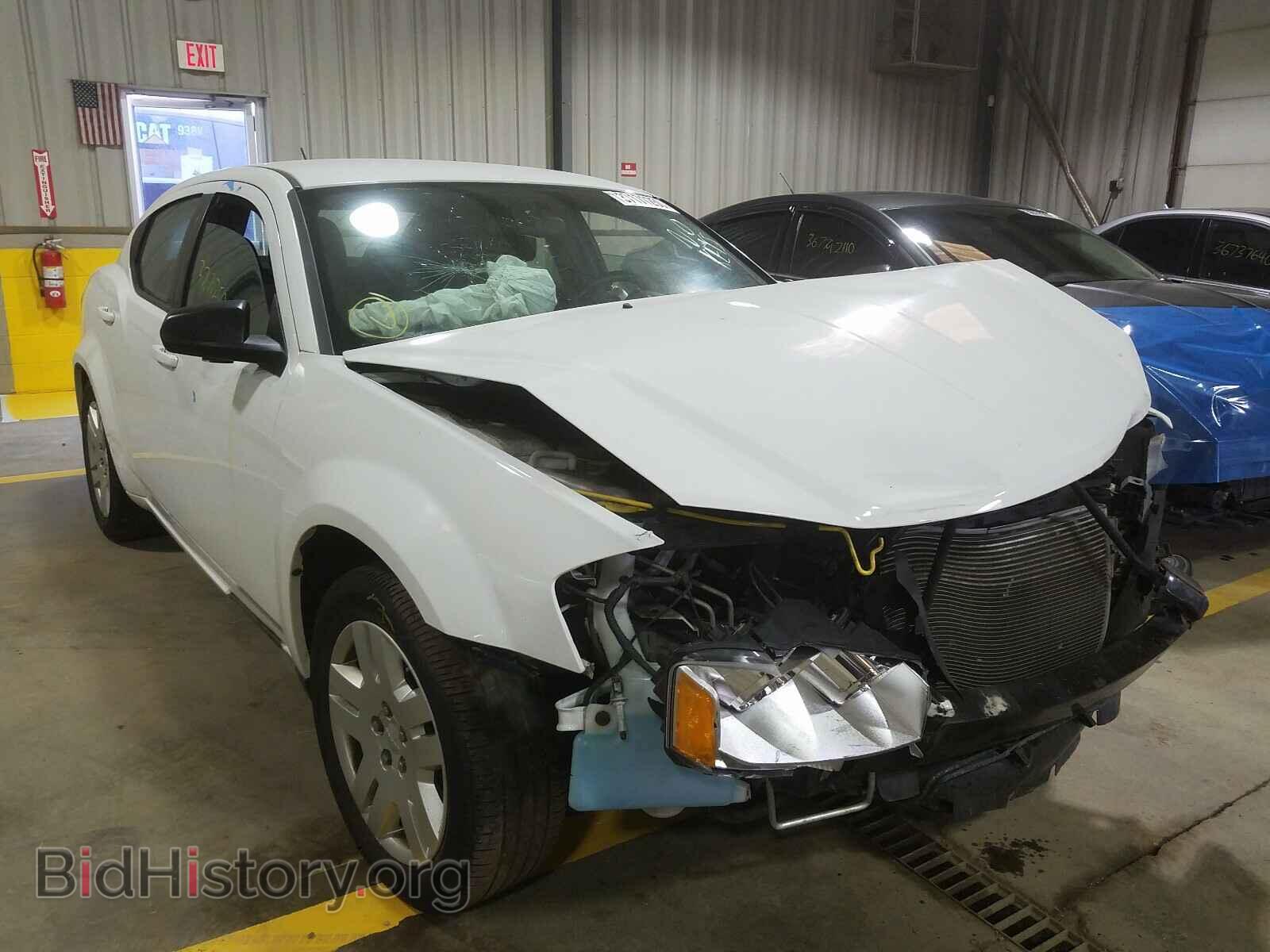 Фотография 1C3CDZAB7EN129468 - DODGE AVENGER 2014