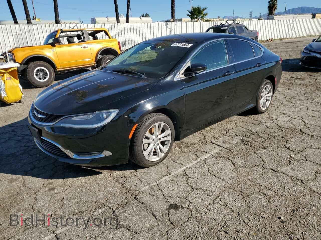 Фотография 1C3CCCABXGN112084 - CHRYSLER 200 2016