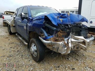 2016 RAM 3500, синий — VIN 3C7WRTCL1GG210767, Copart