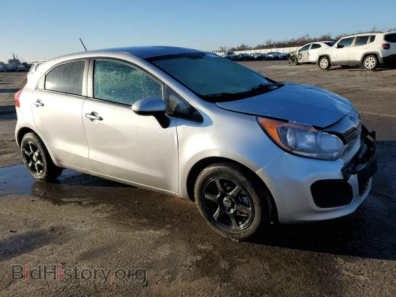 2012 KIA RIO - VIN: KNADM5A36C6015452 - Фото 4