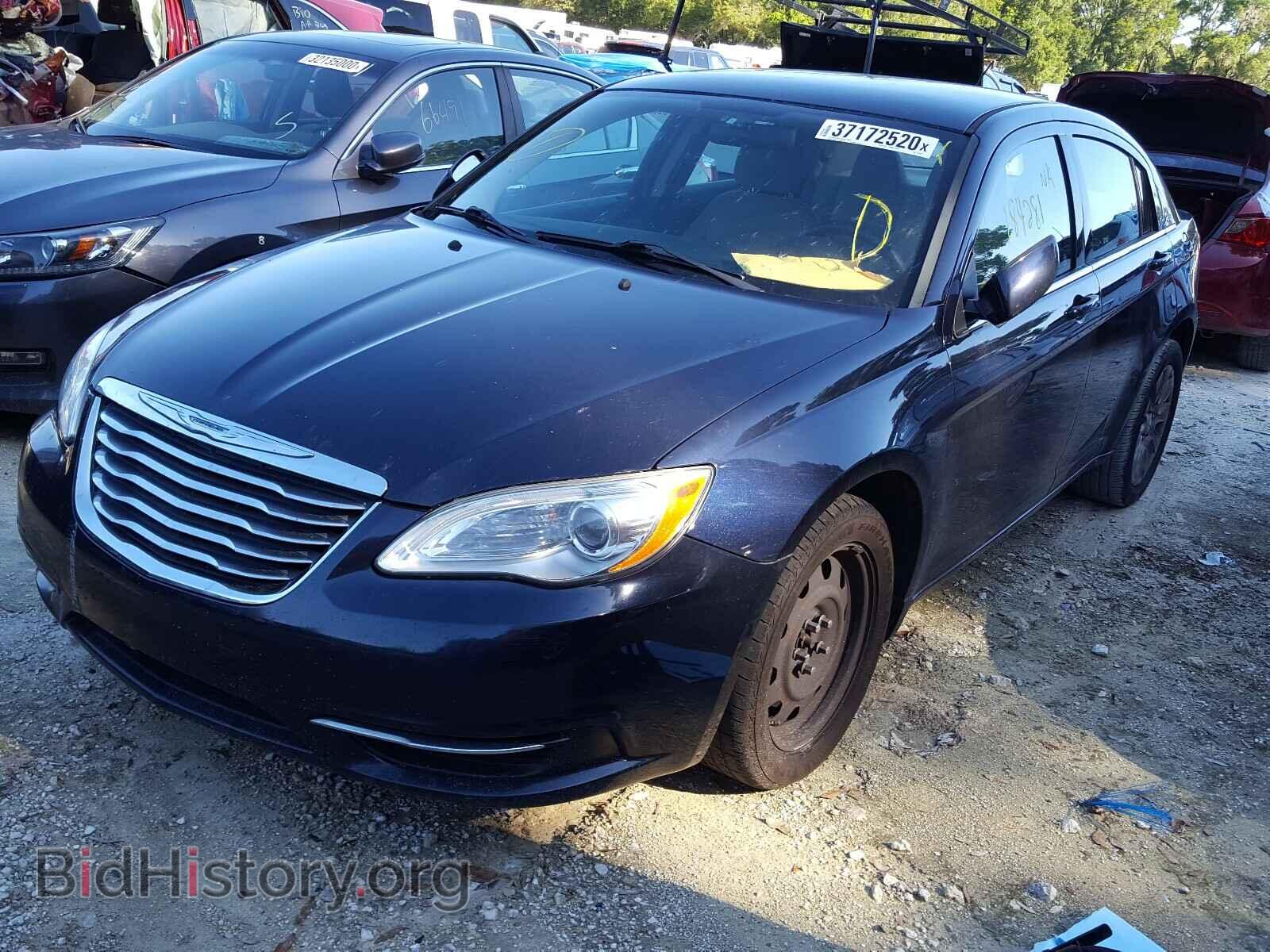 2012 CHRYSLER 200 - VIN: 1C3CCBAB8CN163281 - Фото 2