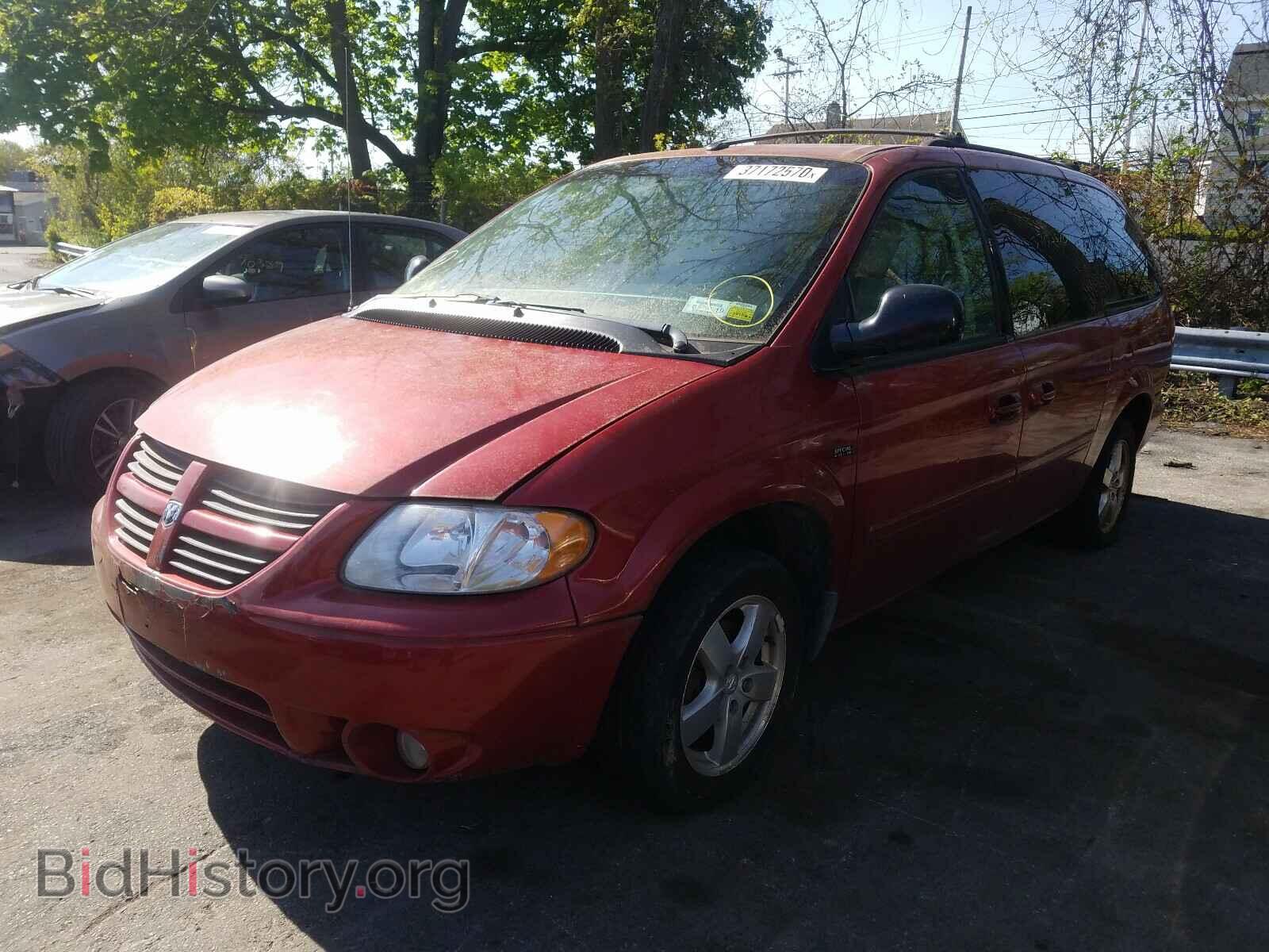 2007 DODGE CARAVAN - VIN: 2D4GP44L67R180531 - Фото 2