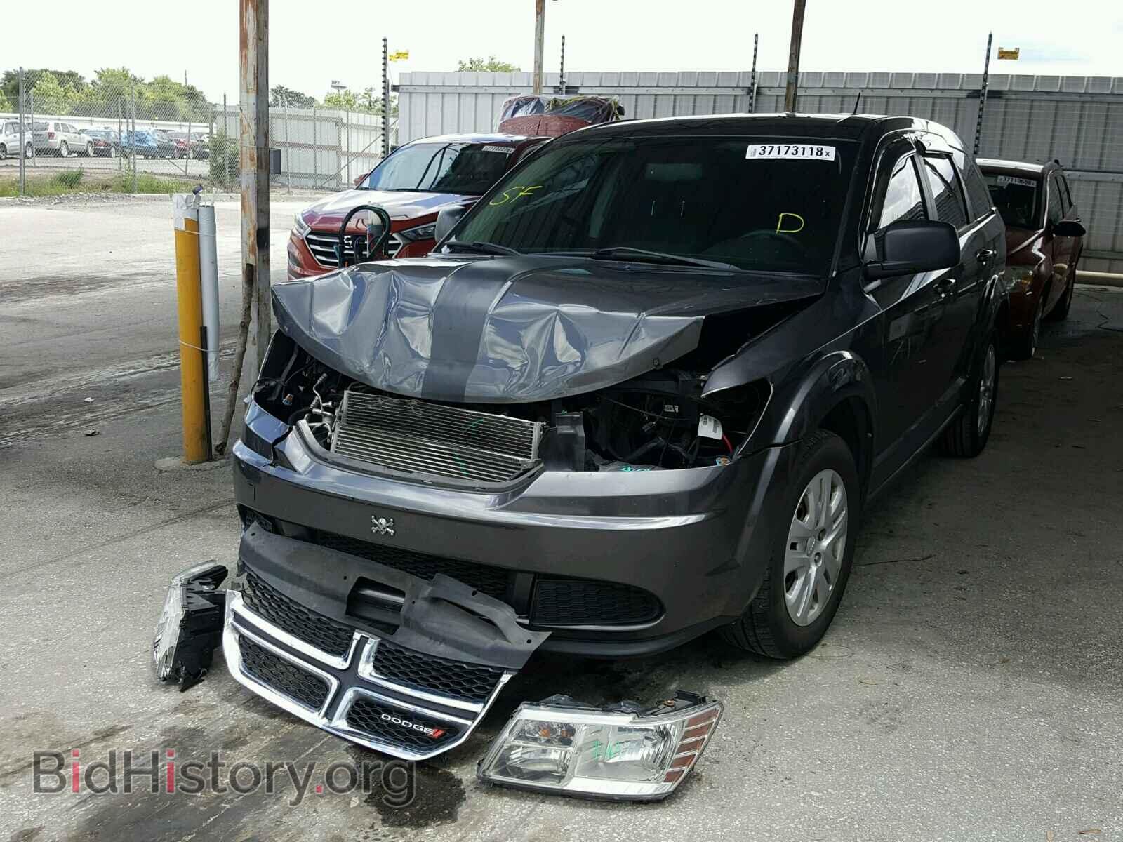 2014 DODGE JOURNEY - VIN: 3C4PDCAB9ET150770 - Фото 2