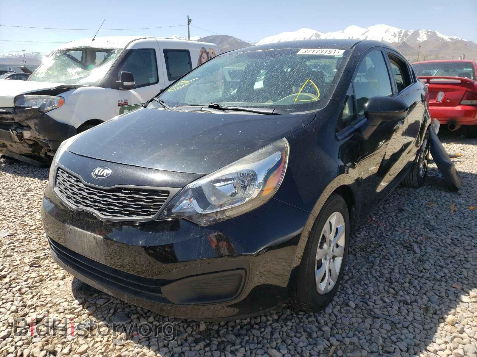 2015 KIA RIO - VIN: KNADM4A30F6432810 - Фото 2