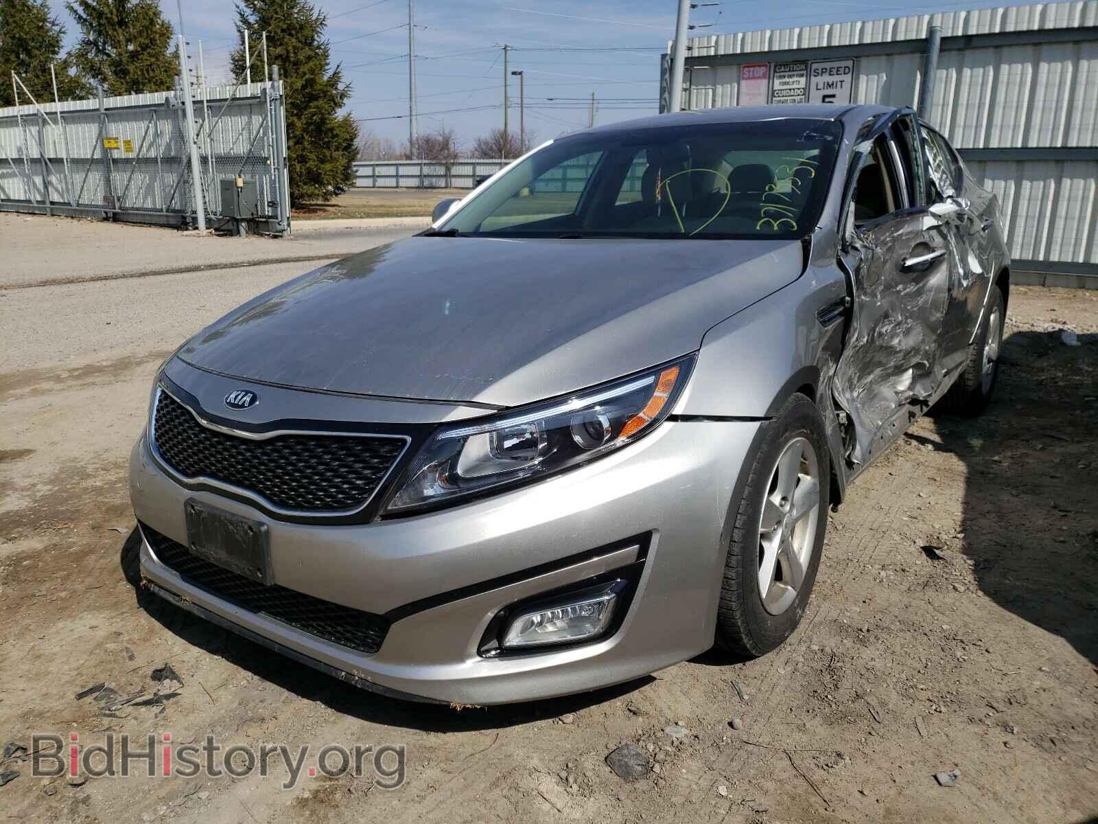 2015 KIA OPTIMA - VIN: KNAGM4A70F5563631 - Фото 2