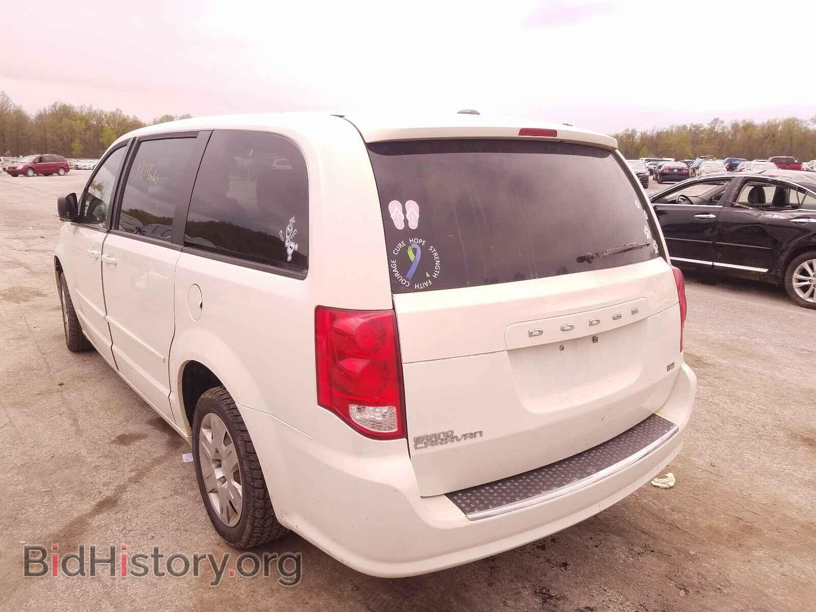 2012 DODGE CARAVAN - VIN: 2C4RDGBG0CR242134 - Фото 3