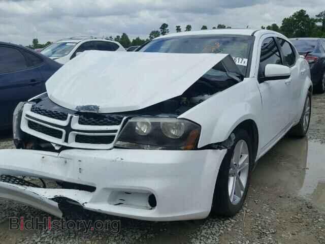2011 DODGE AVENGER - VIN: 1B3BD1FG1BN549138 - Фото 2
